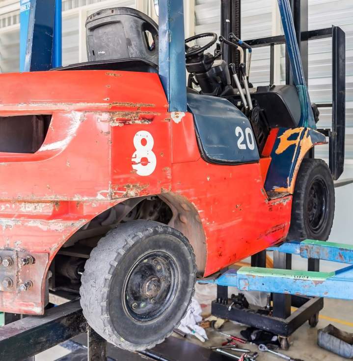 Chariot élévateur à reconditionner à Lyon
